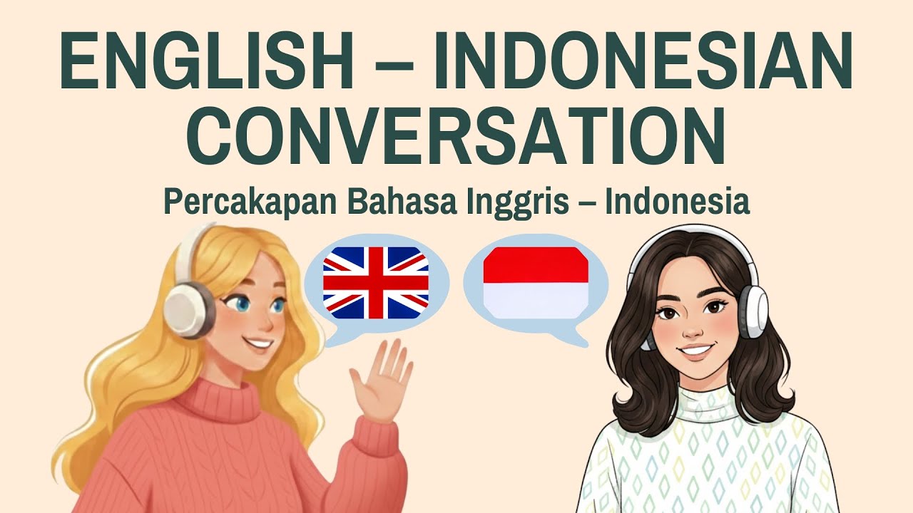 English – Indonesian Conversation | Percakapan Bahasa Inggris